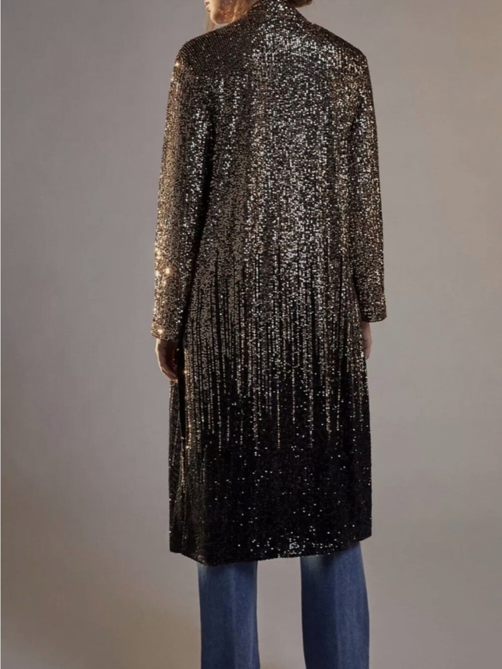 Anthropologie Dulcinea Sequin Duster - Picture 4 of 6